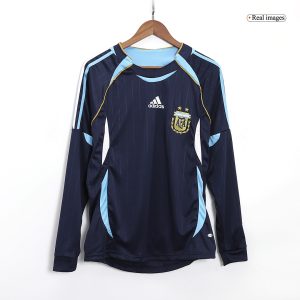 Argentina 2006 World Cup Away Retro Jersey (Long Sleeve)