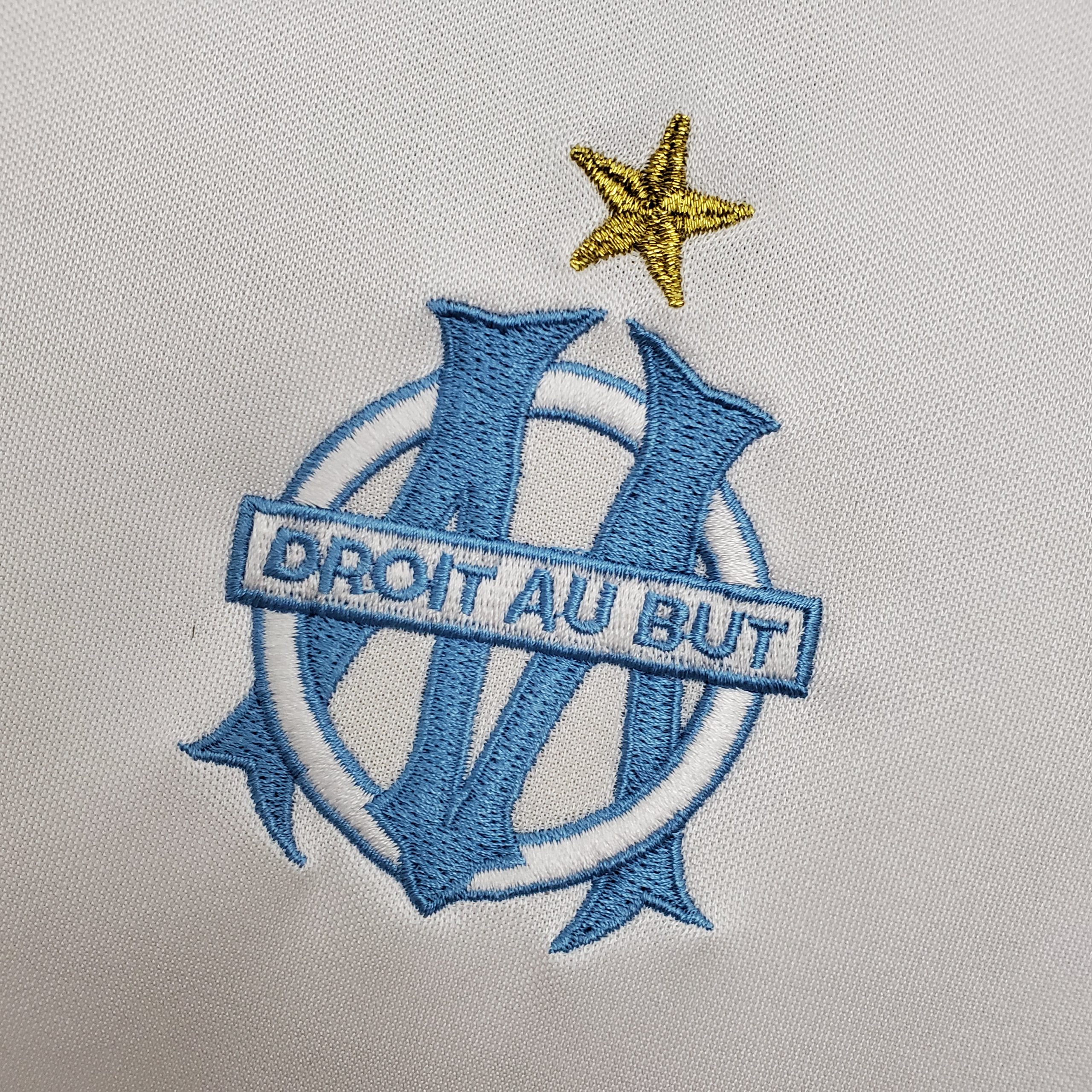 Olympique Marseille 2002/03 Home Retro Jersey - Image 3