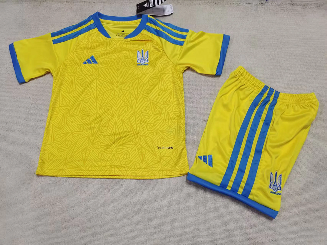 Ukraine 2026 World Cup Home Kids Kit - Image 4