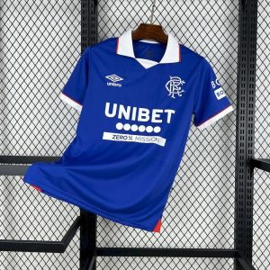 2025/26 Glasgow Rangers Home Jersey Fan Version