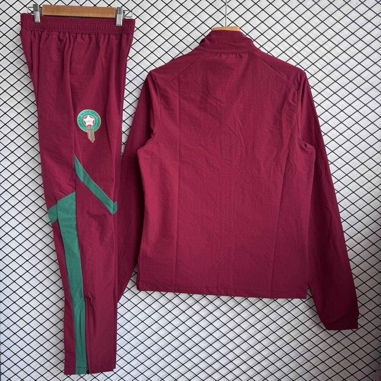 2026 Morocco World Cup Full Zip Windbreaker Coat Set - Image 2