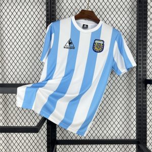 Argentina 1986 World Cup Home Retro Jersey