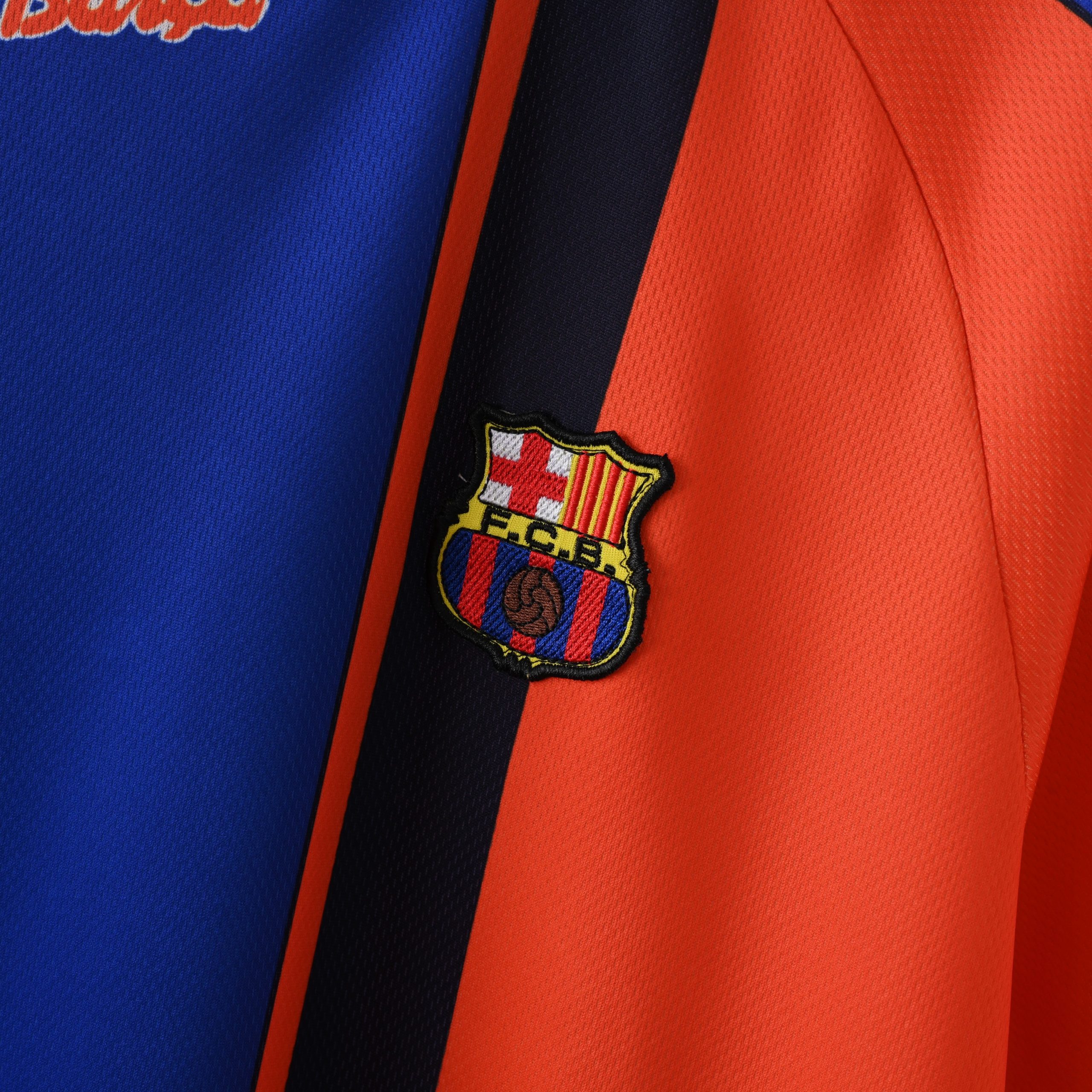 Barcelona 1997/98 Away Retro Jersey - Image 5