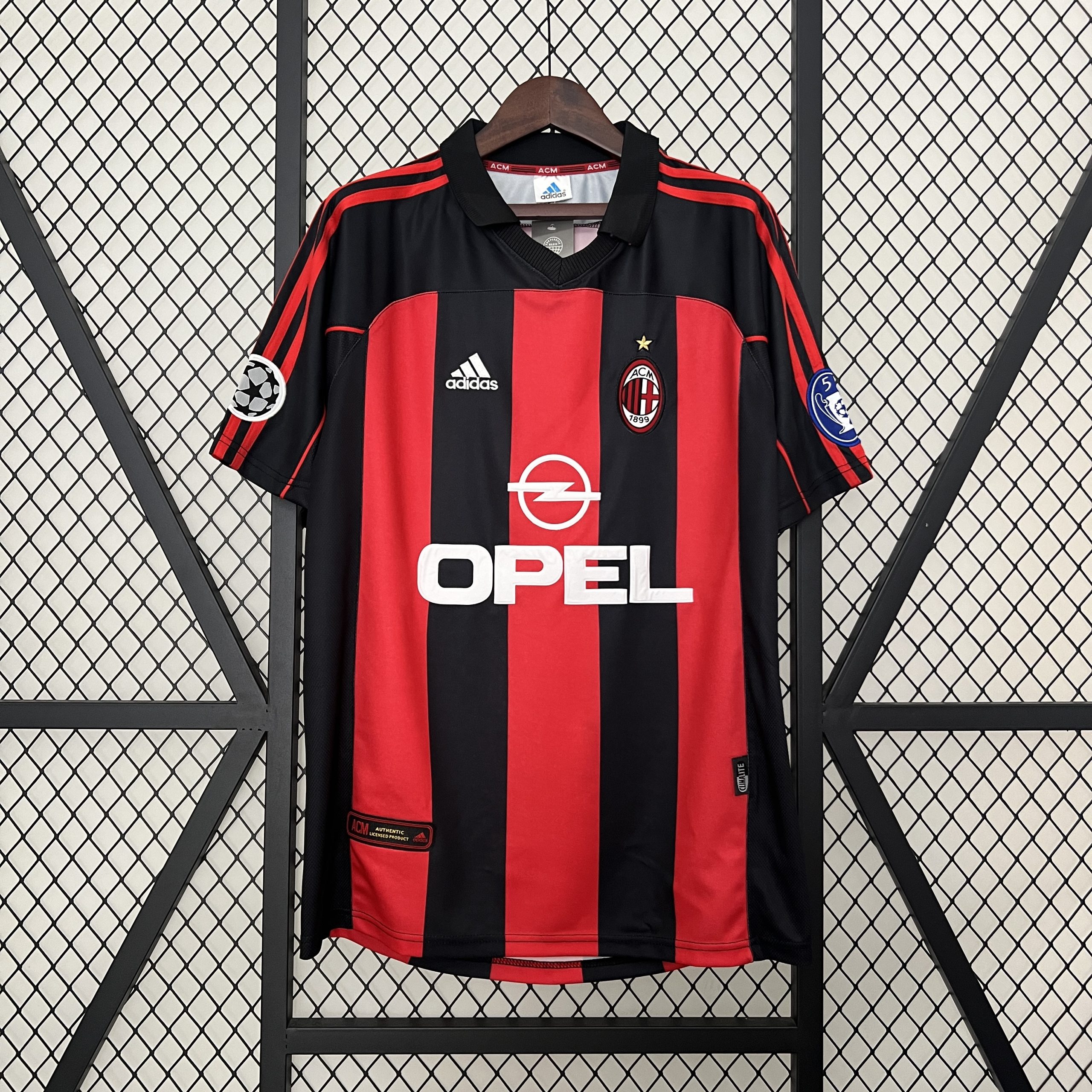 AC Milan 2000/01 Home Retro Jersey