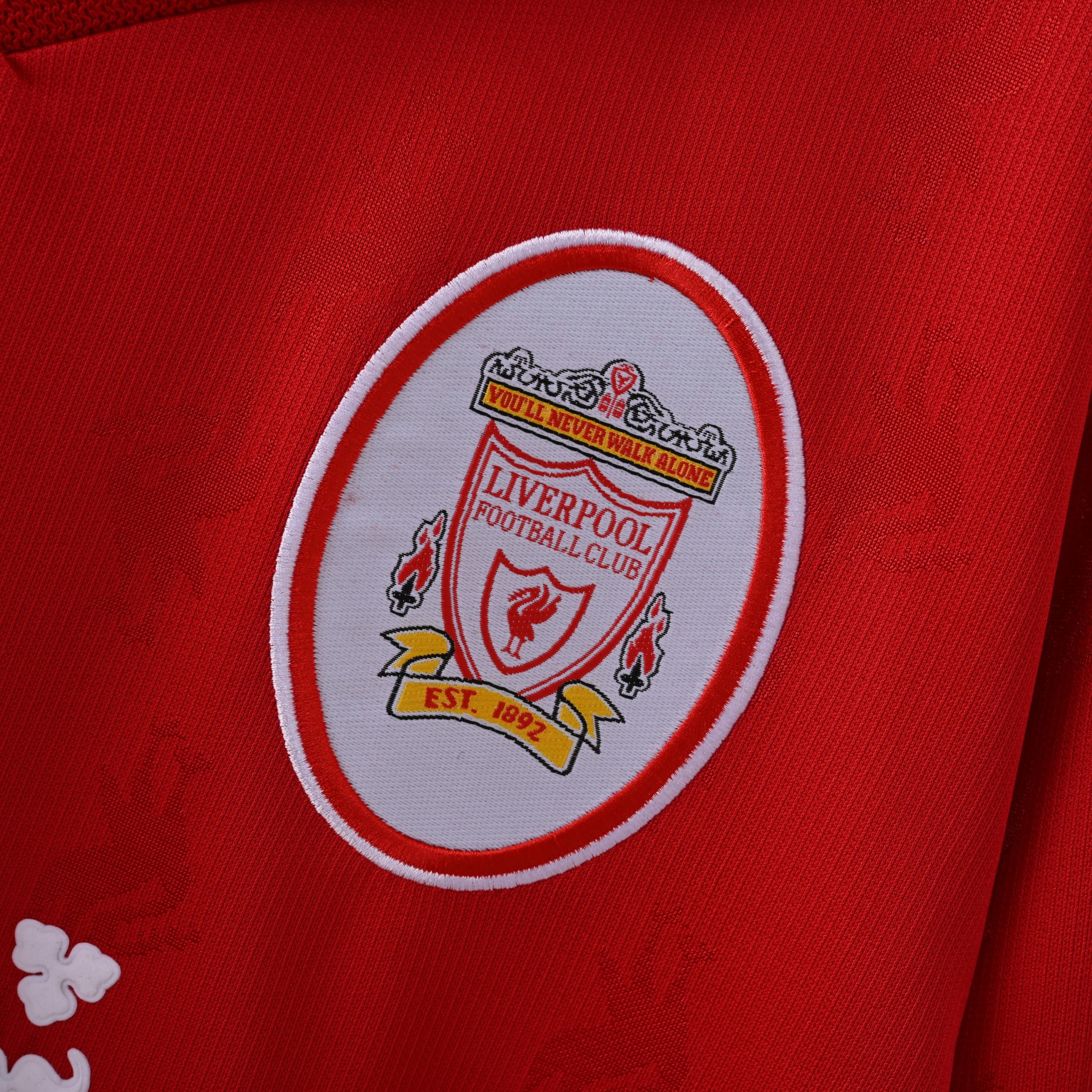 Liverpool 1996/97 Home Retro Jersey (Long Sleeve) - Image 4