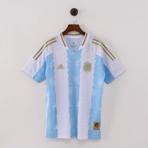 Argentina 2021 Retro Training Top (Fan Version)