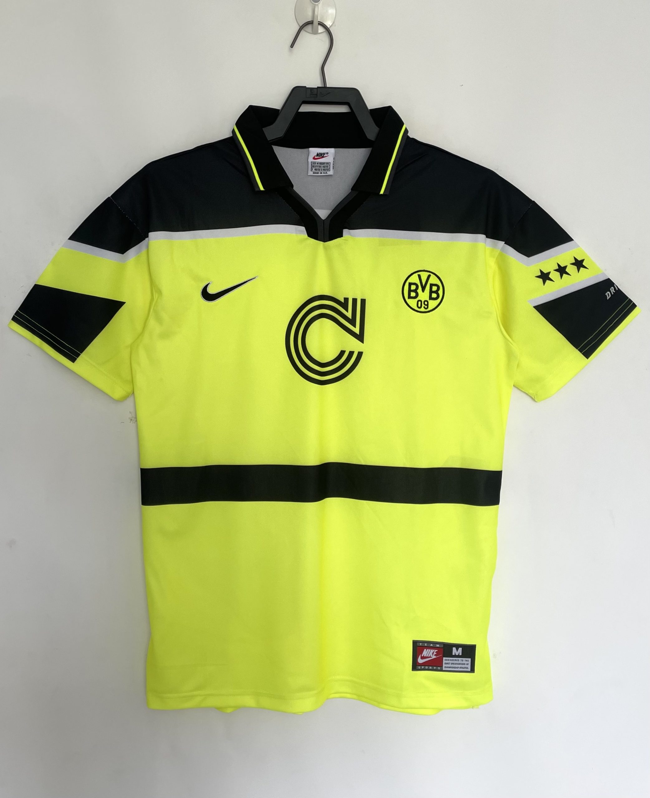 Borussia Dortmund 1996/97 Champions League Home Retro Jersey