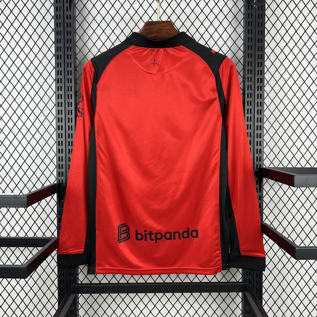 AC Milan 2025/26 Fourth Jersey (Fan Version, Long Sleeve) - Image 2
