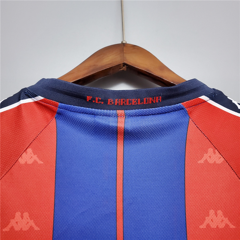 Barcelona 1997/98 Home Retro Jersey (Fan Version) - Image 3