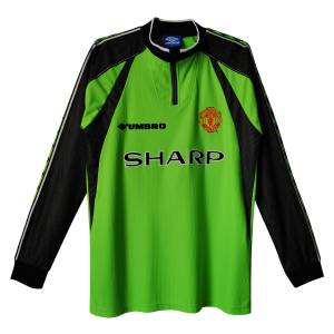 Manchester United 1998/99 Goalkeeper Retro Jersey (Long Sleeve)