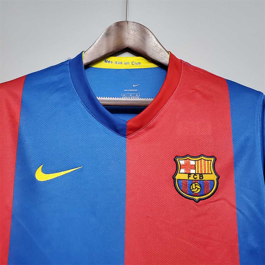 Barcelona 2006/07 Home Retro Jersey (Long Sleeve) - Image 3
