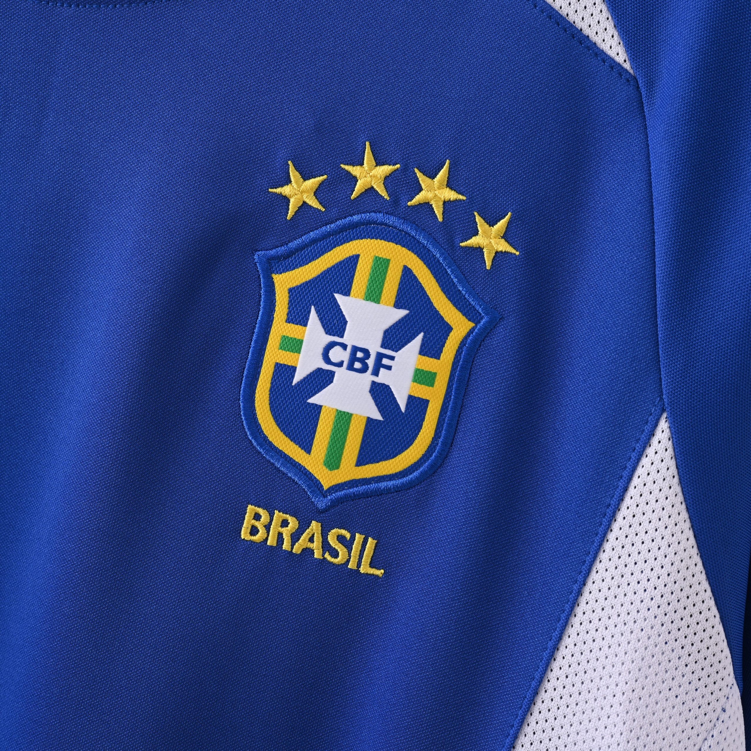 Brazil 2002 World Cup Away Retro Jersey - Image 4